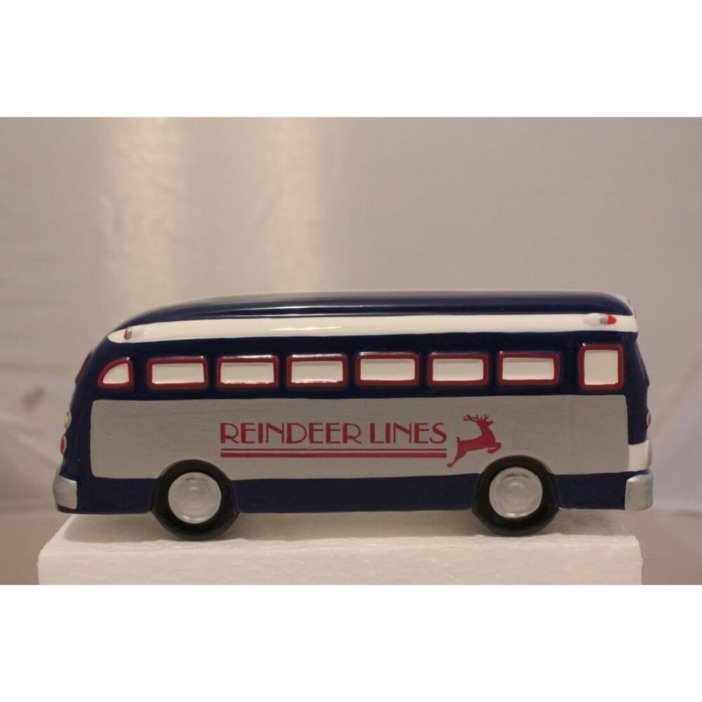 Dept 56 Snow Village - A Ride On The Reindeer Lines